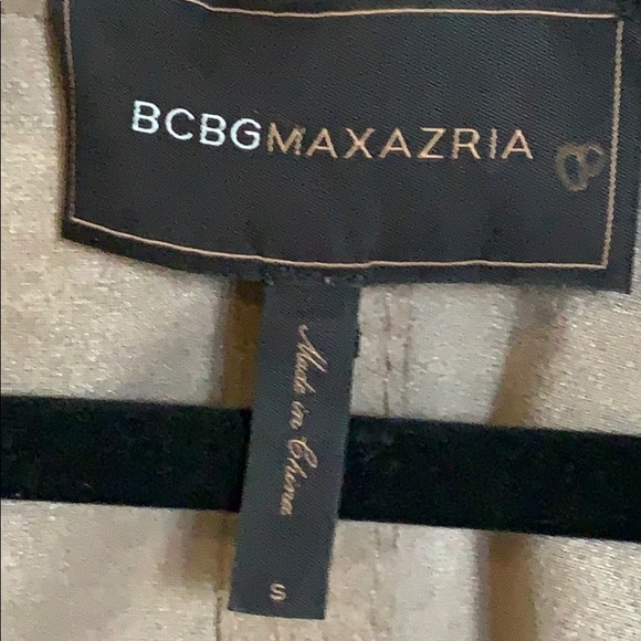 BCBG MaxAzria Faux Suede Jacket Mocha, Siz… - Picture 5 of 7
